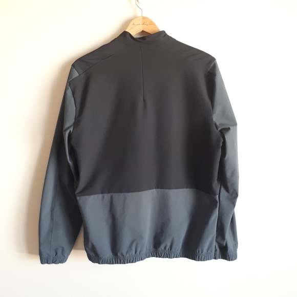 LULULEMON / L / Men's Final Say Moto Lightweight Jacket - Grey & Black Melanite - Picture 10 of 16
